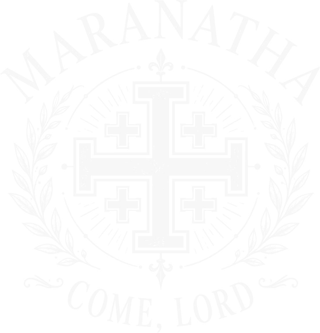 Jerusalem Cross Tee engraving
