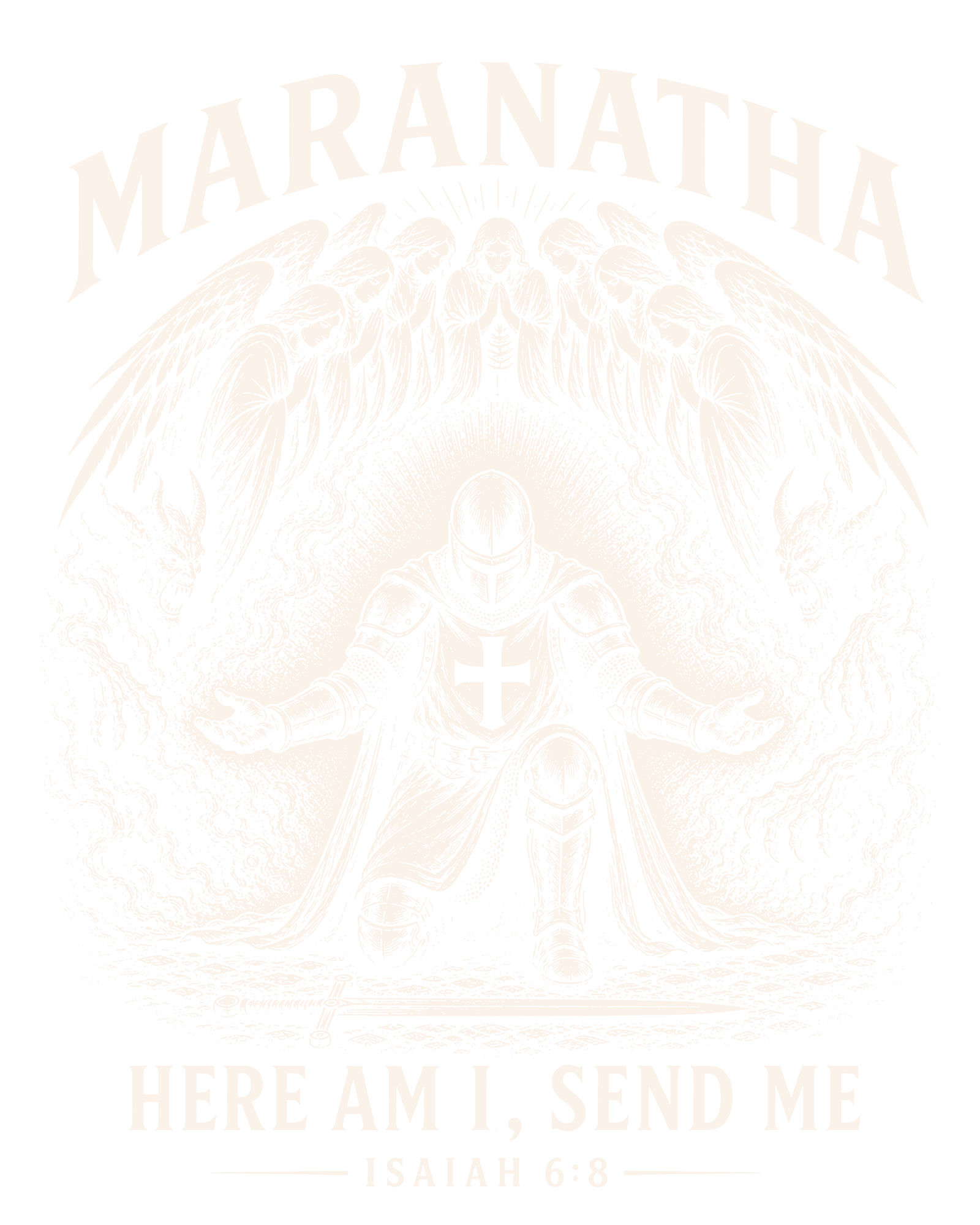 “Send Me” Hoodie engraving