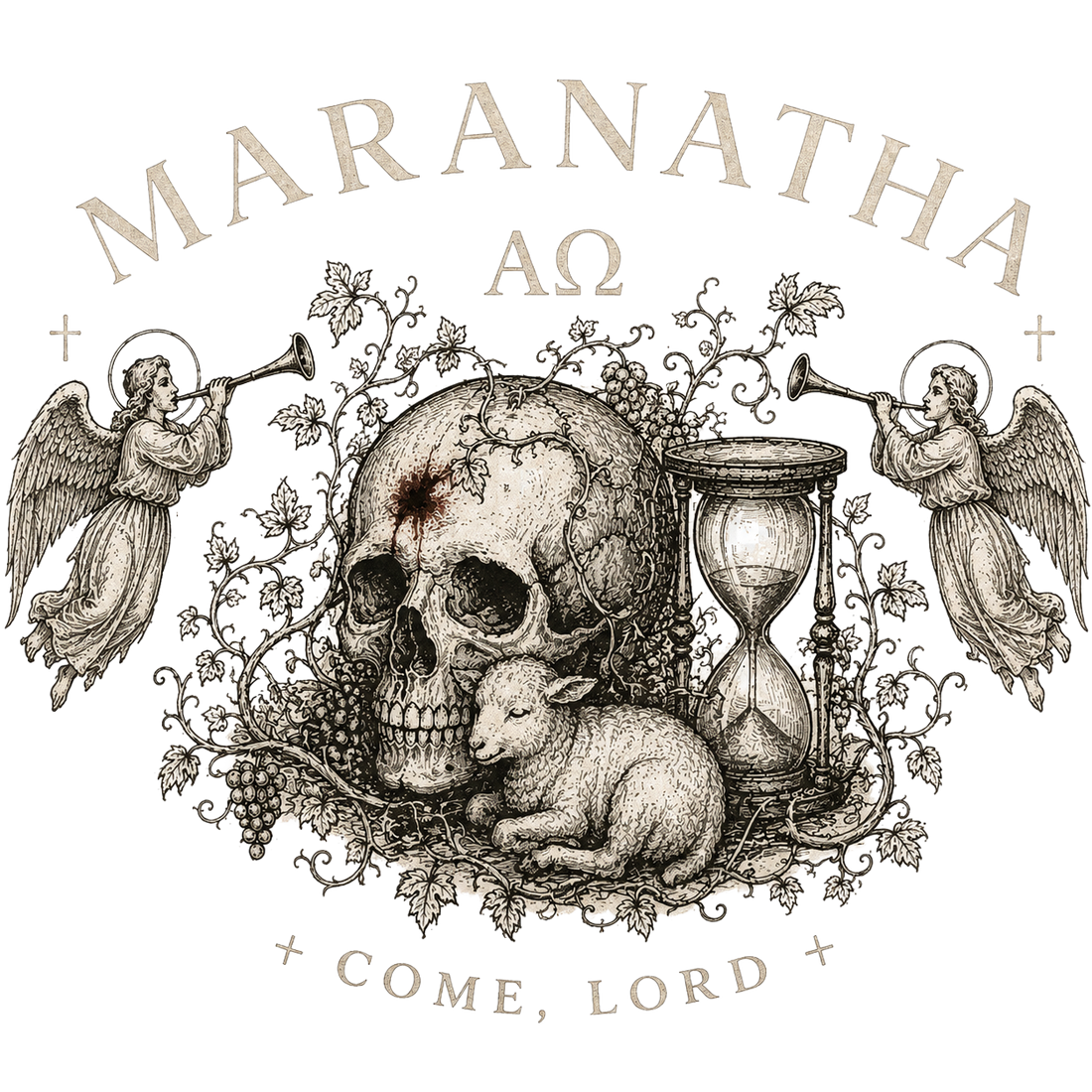 Victory Over Death Tee plate artwork